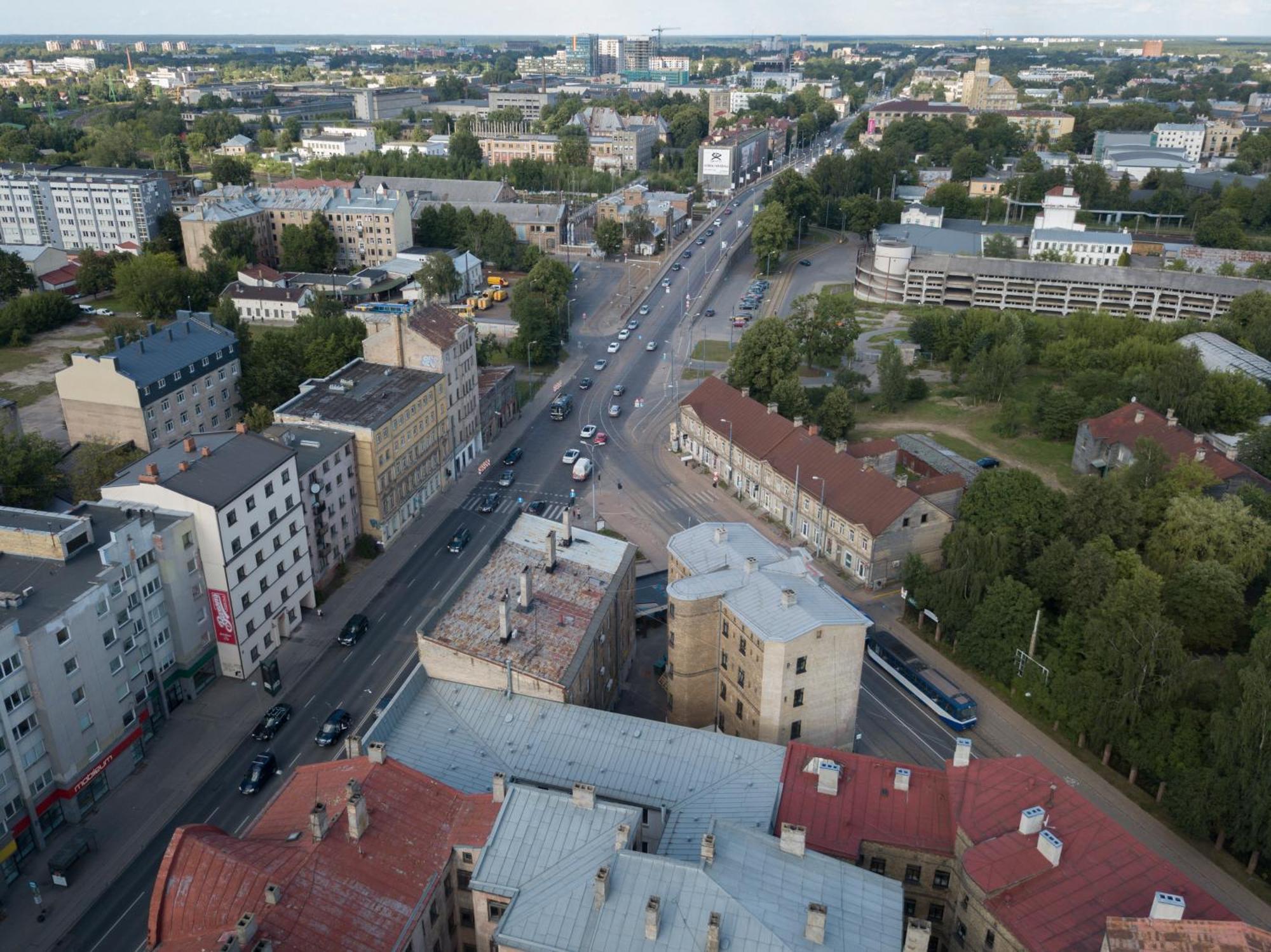 Aparthotel リガ エクステリア 写真 Aerial view of Jonava