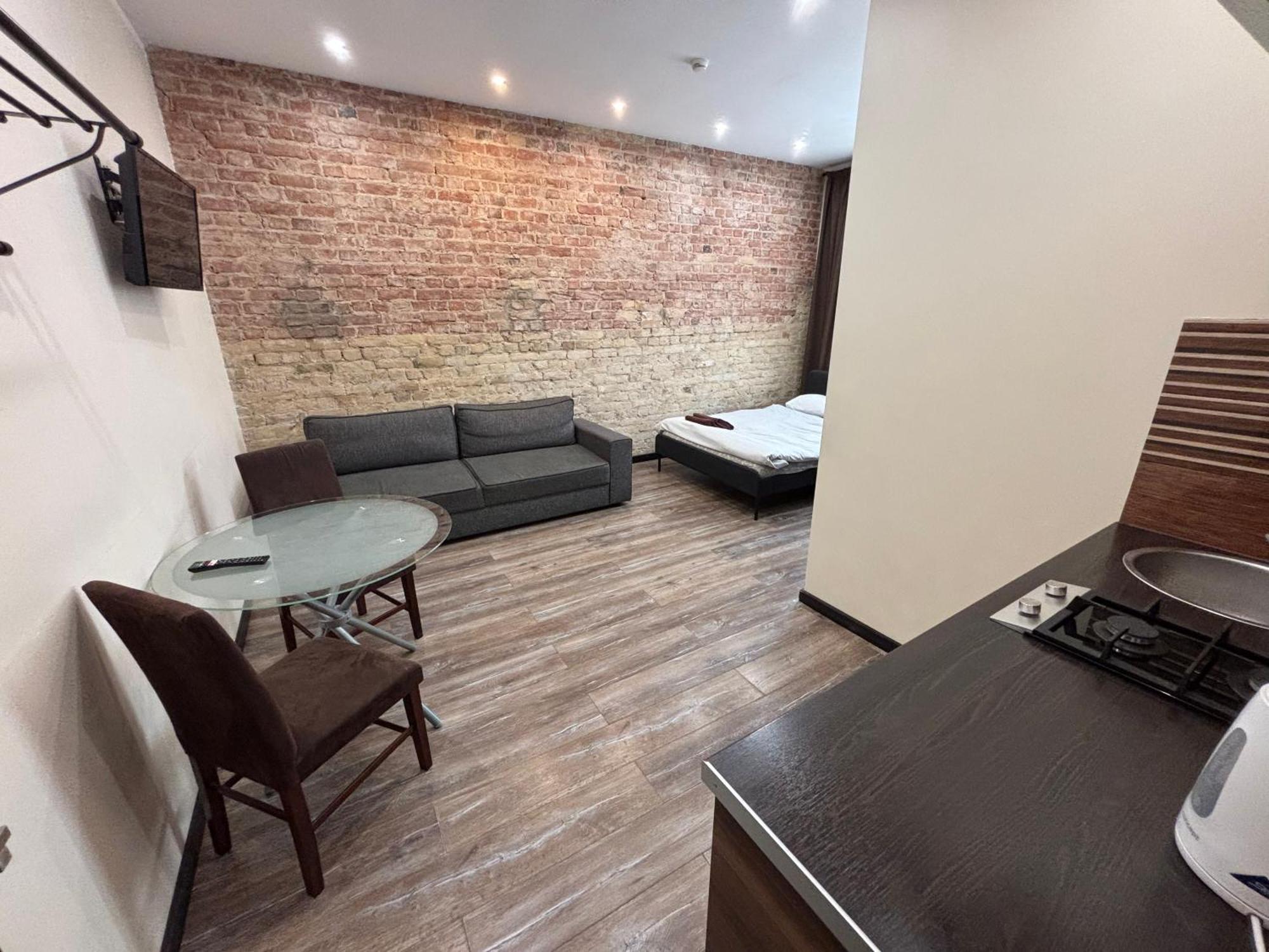 Aparthotel リガ エクステリア 写真 A studio apartment in Moscow, Russia
