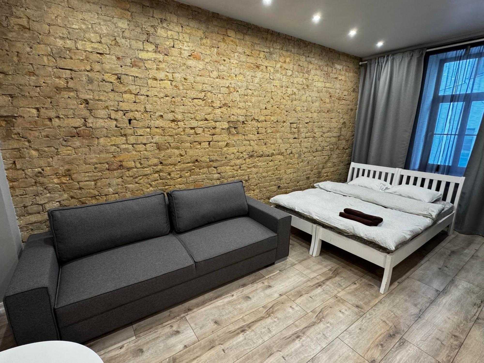 Aparthotel リガ エクステリア 写真 A typical studio apartment