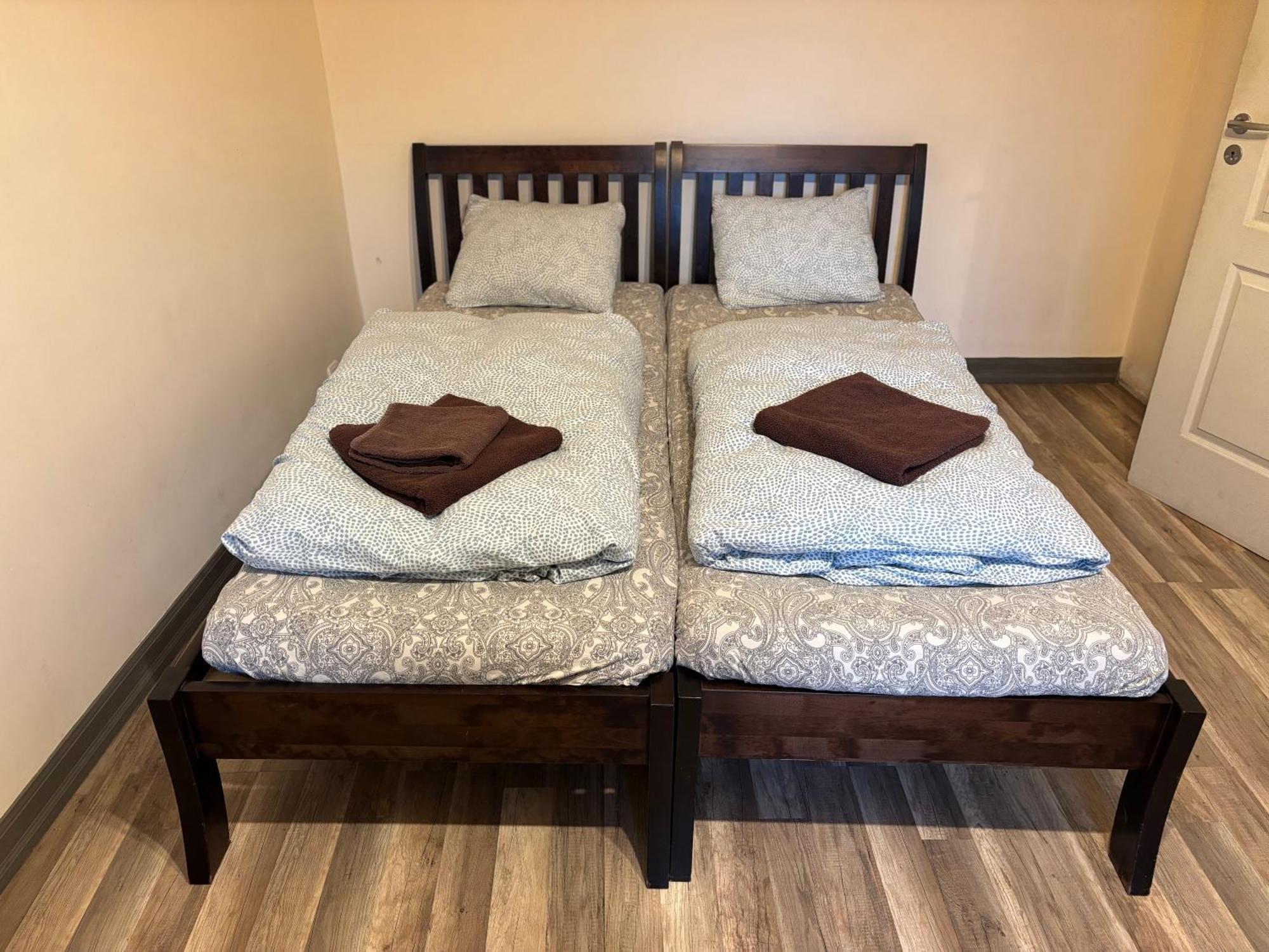 Aparthotel リガ エクステリア 写真 A futon bed