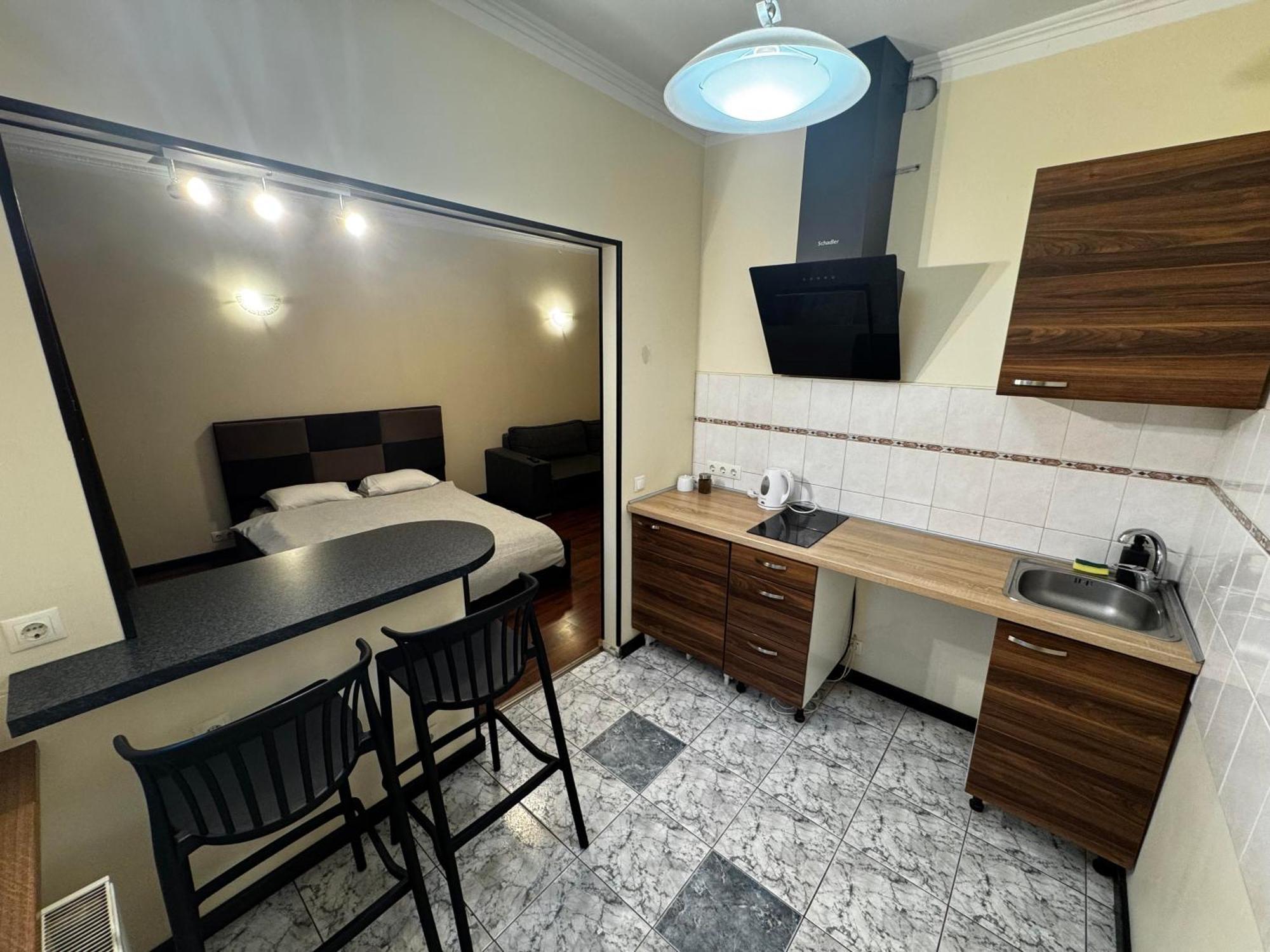 Aparthotel リガ エクステリア 写真 A typical studio apartment