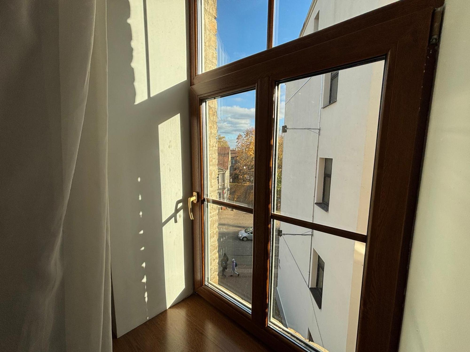 Aparthotel リガ エクステリア 写真 A window